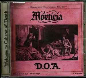 cd - Morticia - D.O.A., Cd's en Dvd's, Cd's | Overige Cd's, Zo goed als nieuw, Verzenden