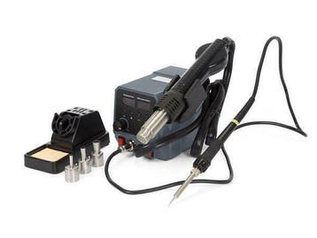 2-in-1 heteluchtstation voor smd-componenten, Ophalen of Verzenden