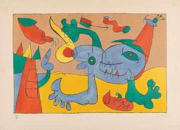Joan Miro (1893-1983) - Ubu Roi