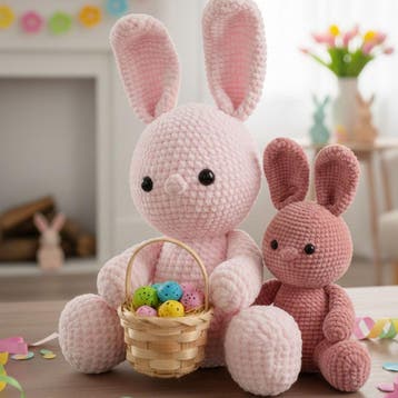 Paashaasjes Haken - Haakpret Anja Toonen - Haakpatroon, Ophalen of Verzenden, Nieuw