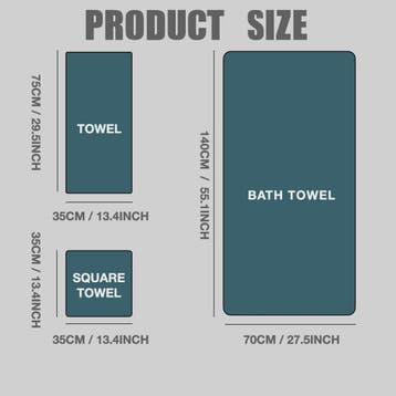 Luxe 8-delige Koraal Fleece Handdoekenset - Zacht, Absorbere, Huis en Inrichting, Badkamer | Badtextiel en Accessoires, Verzenden