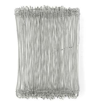 Lusdraad | Nature | 200 stuks (16 cm x Ø 1 mm, Zilver), Tuin en Terras, Gaas en Draad, Verzenden, Nieuw