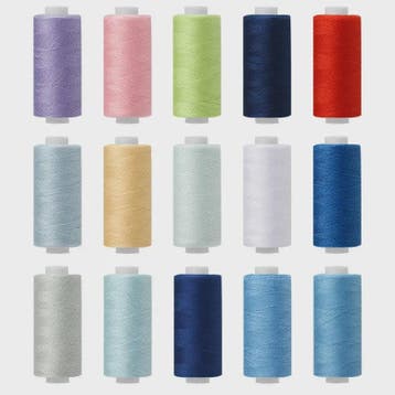 10 Rollen Polyester Naaigaren 402 - 400 Yards - Voor Hand &, Verzenden, Nieuw