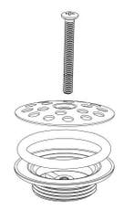 Luxe Messing Plug 54Inch Rooster Chroom, Ophalen of Verzenden, Nieuw