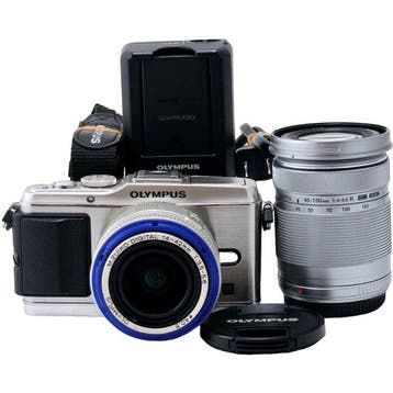 Olympus PEN E-P3 + M.Zuiko Digital 14-42mm F3.5-5.6 +, Nieuw