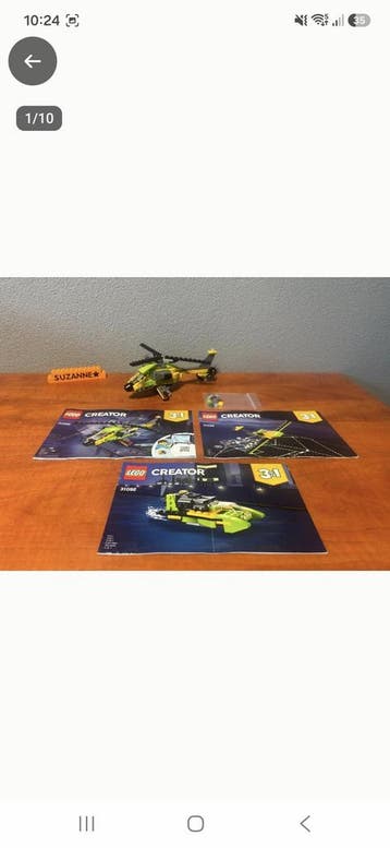 LEGO Helicopter Adventure 31092, Zo goed als nieuw, Complete set, Lego, Creator