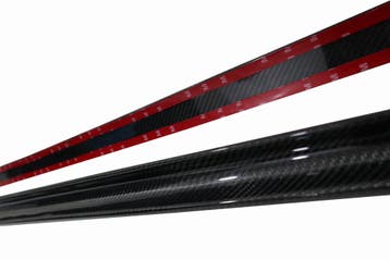 Carbon side skirts extensions Tesla Model 3, Verzenden