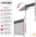 2dekans | tectake - klemluifel - Zonnescherm – Zonneluifel -, Ophalen of Verzenden, Zo goed als nieuw