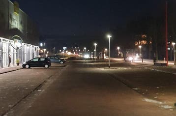 ACTIE : HYBRIDE LED solar + 230V lantaarnpaal armatuur +..., Nieuw