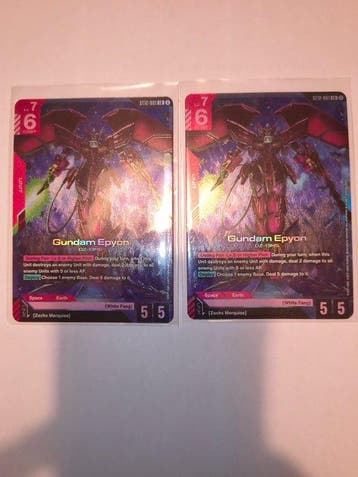 Bandai - 30 Card - Gundam Foil, Parallel card, Alternate, Nieuw