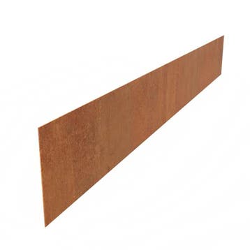 Cortenstaal kantopsluiting recht 300x0,3x29cm, Overige materialen, 25 tot 50 cm, Minder dan 25 cm, Border