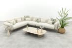 Elias hoekbank loungeset - Naturel, Verzenden, Nieuw, Overige materialen, Loungeset