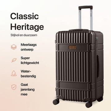 2dekans | SC Trunk Reiskoffer – Classic Heritage – Extra, Ophalen of Verzenden, Zo goed als nieuw
