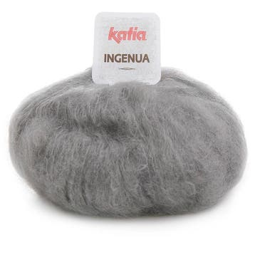 Katia Ingenua - 42 grijs - Mohair Garen, Ophalen of Verzenden, Nieuw