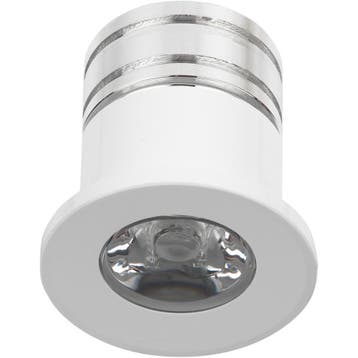 LED Mini Spot - 3W - Warm Wit 3000K - Aluminium - Ø31mm, Ophalen of Verzenden, Nieuw, Overige fittingen, Plafondspot of Wandspot