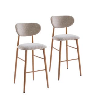 DS4U - Sumi barkruk 75 cm - Set van 2 - Beige / naturel, Ophalen of Verzenden, Nieuw