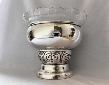 Dansk Silver Fabrik - Dua patera na owoce - oryginalne