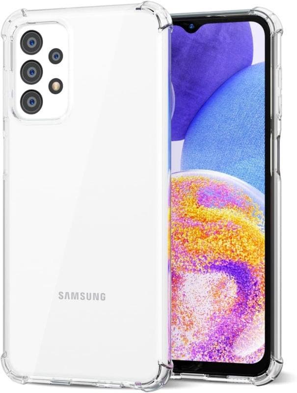 Galaxy A23 5G Transparant Soft TPU Air Cushion Hoesje, Telecommunicatie, Mobiele telefoons | Hoesjes en Frontjes | Samsung, Nieuw