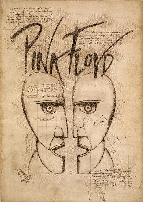 Pink Floyd - By artist Andrea Boriani - DaVinci edition -, Cd's en Dvd's, Vinyl Singles