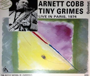Cd - Arnett Cobb Tiny Grimes Quintet - Live in Paris 1974, Cd's en Dvd's, Cd's | Jazz en Blues, Verzenden, Nieuw in verpakking