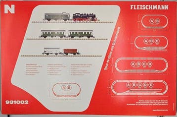 Fleischmann N - 931002 - Treinset (1) - Gemengd passagier-, Nieuw