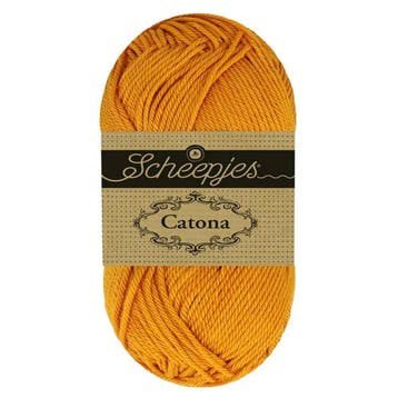 Scheepjes Catona 50 gram - 119 golden hour - Katoen Garen, Ophalen of Verzenden, Nieuw