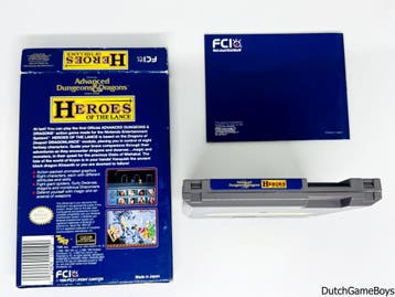 Nintendo Nes - Advanced Dungeons & Dragons - Heroes Of The L, Verzenden, Gebruikt