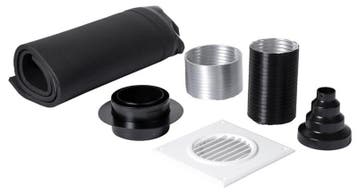 Luchttoevoerset universeel 40 - 100 mm KEMP, Ophalen, Nieuw