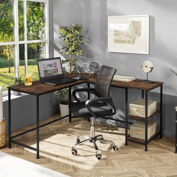 Bureau Hamilton 138x138x75,5cm, Huis en Inrichting, Verzenden, Nieuw