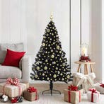 vidaXL Kunstmatig Voorverlicht Kerstboom met 150 LED Zwart, Diversen, Kerst, Verzenden, Nieuw
