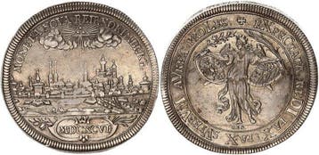 Duitsland, Nürnberg. Nürnberg Stadt. Reichstaler 1696