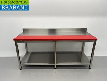 RVS Polyethylene PE Snijtafel Werktafel 200 cm Horeca, Ophalen of Verzenden, Nieuw in verpakking