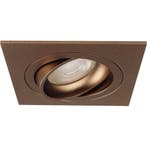 Spot Armatuur GU10 - Pragmi Boxy Pro - GU10 Inbouwspot -, Metaal of Aluminium, Nieuw, Ophalen of Verzenden, Led