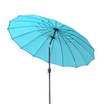 2dekans | Angel Living Ronde Parasol Ø270cm - Kantelbaar -, Ophalen of Verzenden, Zo goed als nieuw