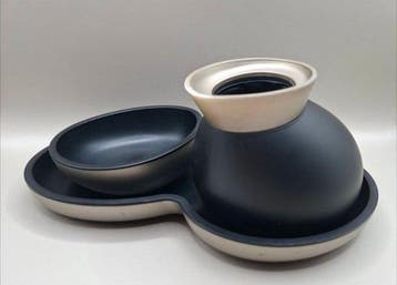Georg Jensen - Maria Berntsen - Suiker en roomstel - Hars,