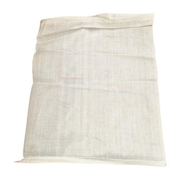 Zak wit 47x60 cm met opdruk, gebruikt, Ophalen of Verzenden