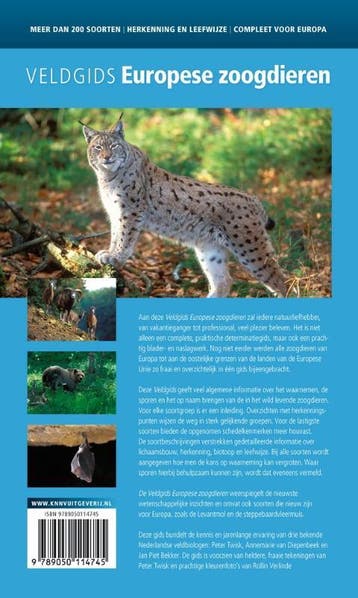 Veldgids Europese zoogdieren / Veldgids / 23 9789050114745, Boeken, Verzenden, Zo goed als nieuw, Peter Twisk