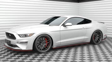 Maxton Side skirts diffusers V.2 Ford Mustang Mk6 Facelift -, Verzenden, Nieuw, Ford