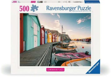Boothuizen in Smögen, Zweden puzzel (500 stukjes) |, Verzenden, Nieuw