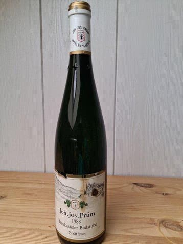 1988 Joh. Jos. Prüm Bernkasteler Badstube - Moezel Spätlese, Nieuw