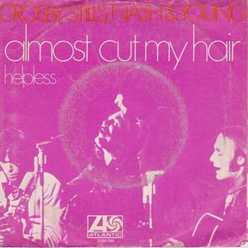 Single - Crosby, Stills, Nash & Young - Almost Cut My Hair, Cd's en Dvd's, Verzenden, Nieuw in verpakking