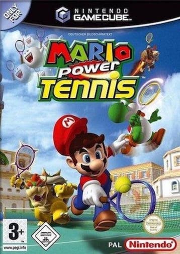 Mario Power Tennis (Gamecube Games), Ophalen of Verzenden, Zo goed als nieuw