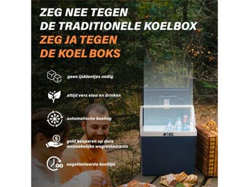 KOEL - KOEL Boks 25L - Koelbox Elektrisch 12V 220V - Koel, Verzenden, Zo goed als nieuw
