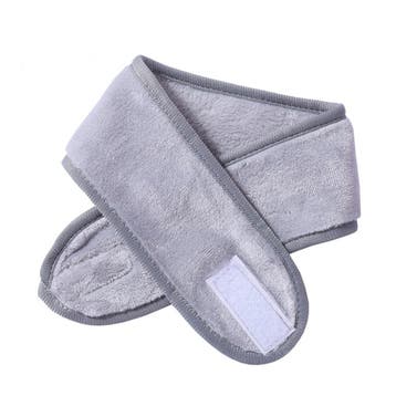 Make-up Haarband / Terry stof Spa hoofdband - Grijs, Sieraden, Tassen en Uiterlijk, Uiterlijk | Haarverzorging, Ophalen of Verzenden