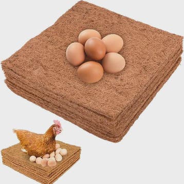 Milieuvriendelijke Kokosvezel Kippennestmatten - Herbruikbaa, Verzenden
