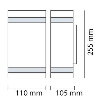 LED Tuinverlichting - Buitenlamp - Gardy 4 - RVS, Tuin en Terras, Nieuw, Ophalen of Verzenden, Rvs, Hanglamp