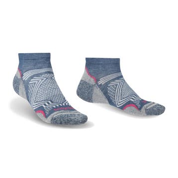 Bridgedale Hike Ultralight T2 Coolmax enkelsok  Denim - Dame, Verzenden, Nieuw, Kleding