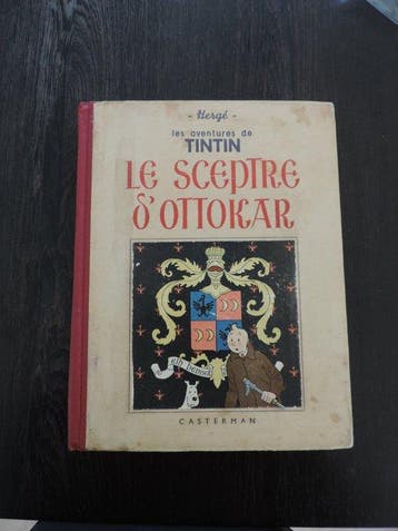 Tintin T8 - Le Sceptre dOttokar N&B (A7) - C - 1 Album, Nieuw