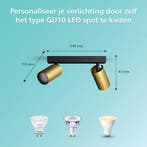 Philips Idris Spot - Plafondspot - Spatwaterdicht IP44 - 5W, Verzenden, Nieuw