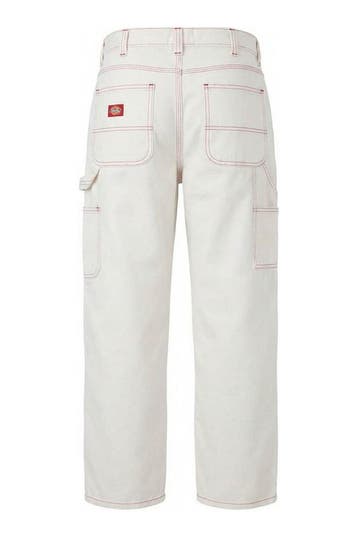 Dickies Broek in maat W34 L30 Wit, Dickies, Verzenden, Zo goed als nieuw, Wit
